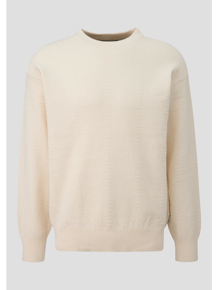 вязаный свитер в цвете 0300_off-white QS
вязаный свитер в цвете 0300_off-white QS