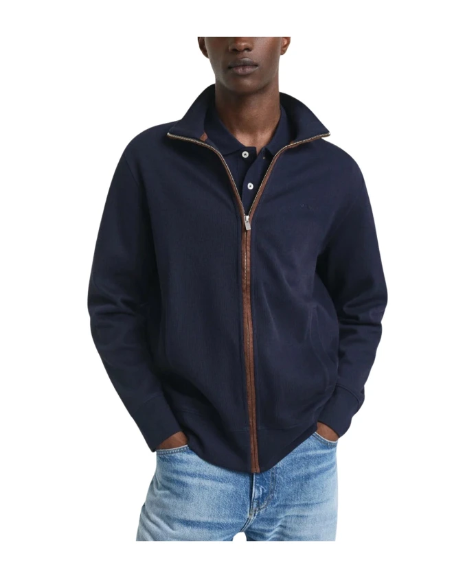 Толстовка на молнии Gant, синий
Толстовка на молнии Gant, синий