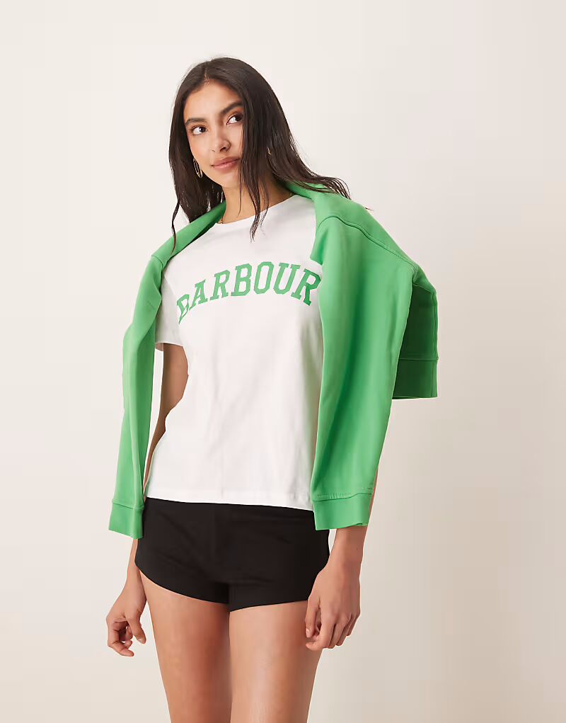 футболка barbour bailey белого цвета
футболка barbour bailey белого цвета