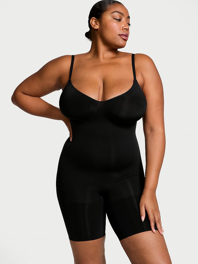 Корректирующее белье от Victoria Seamless Shaping Боди длиной до середины бедра Victoria'S Secret, черный
Корректирующее белье от Victoria Seamless Shaping Боди длиной до середины бедра Victoria'S Secret, черный
