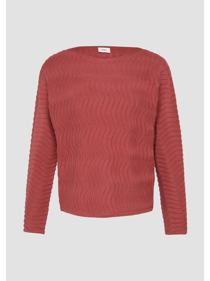 Вязаный свитер цвета 4507_малина s.Oliver
Вязаный свитер цвета 4507_малина s.Oliver