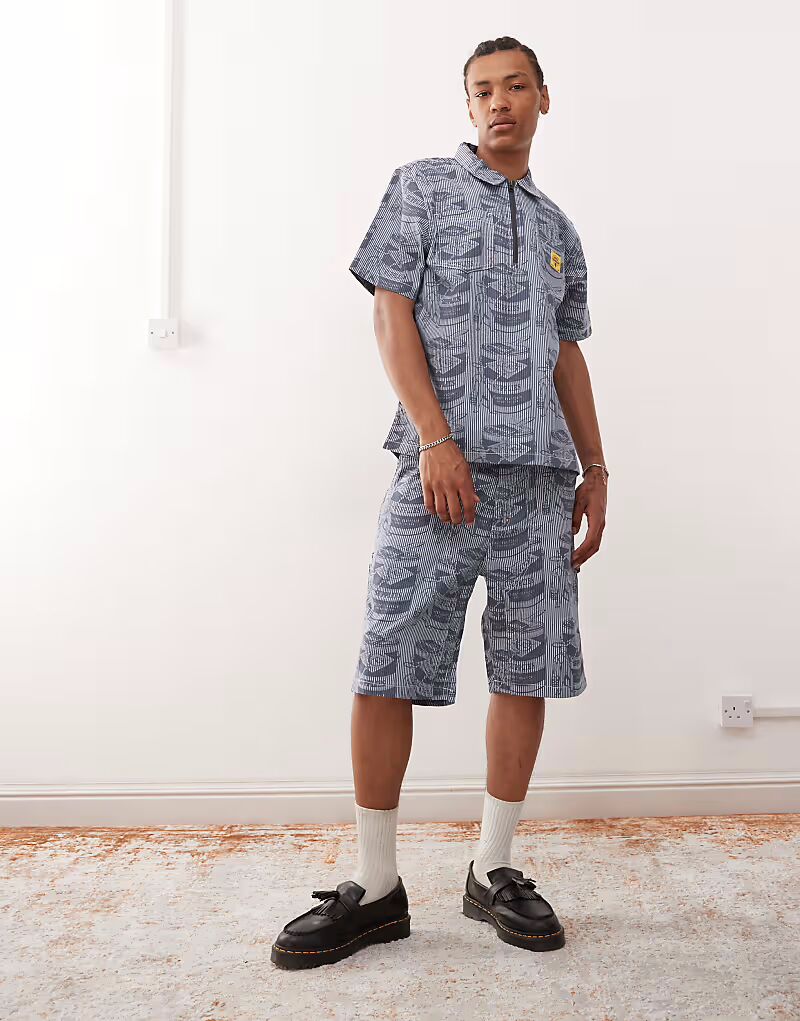 Шорты с принтом в синем цвете Icecream
Шорты с принтом в синем цвете Icecream