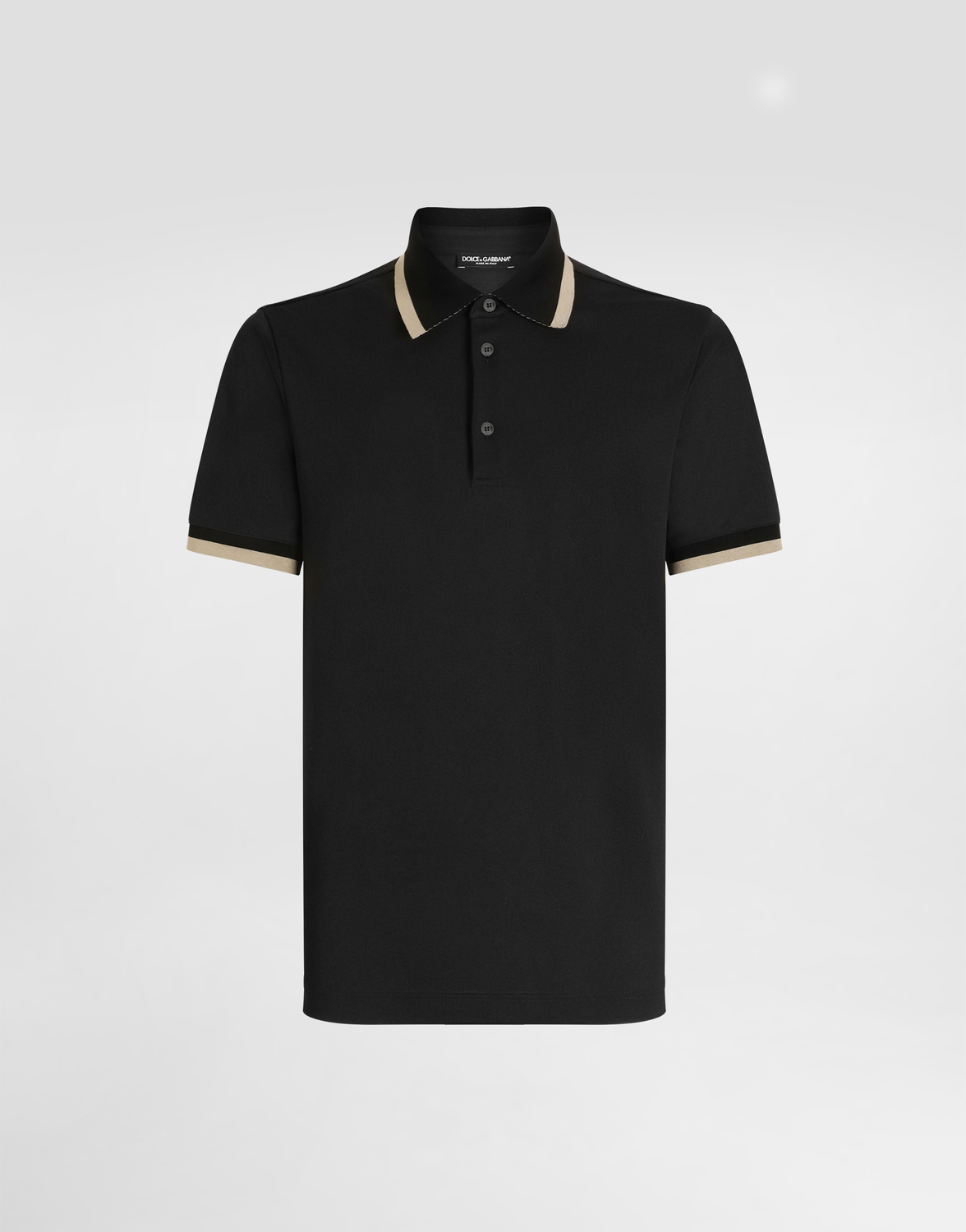 Поло из джерси Dolce & Gabbana, черный
Поло из джерси Dolce & Gabbana, черный