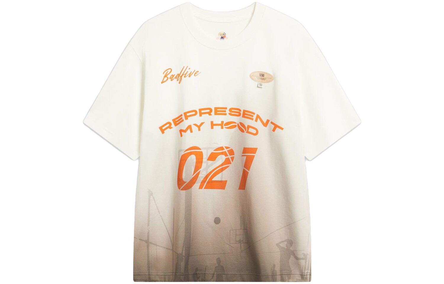 Футболка Badfive унисекс молочно-белая, крашенная в подвесном стиле Lining, цвет Milky white hanging dyeing
Футболка Badfive унисекс молочно-белая, крашенная в подвесном стиле Lining, цвет Milky white hanging dyeing