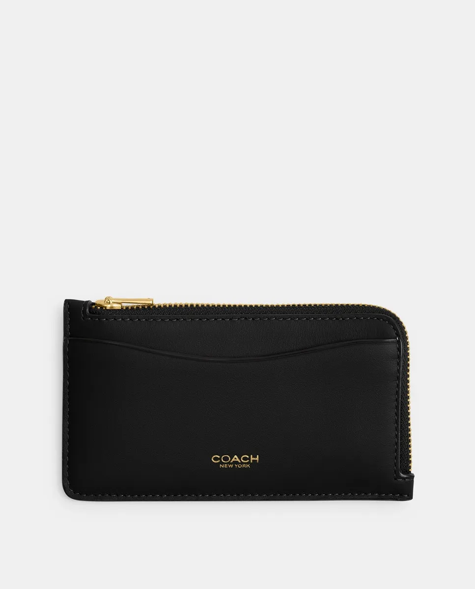 Визитница New York на молнии Coach, черный
Визитница New York на молнии Coach, черный