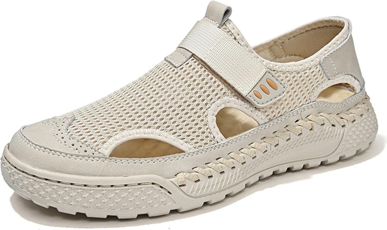 Мужские сетчатые дышащие лоферы с отверстиями, регулируемой пряжкой, для активного отдыха на улице, легкие, для прогулок по пляжу, с противоскользящей мягкой подошвой, повседневная обувь Vannida, Sand Color
Мужские сетчатые дышащие лоферы с отверстиями, регулируемой пряжкой, для активного отдыха на улице, легкие, для прогулок по пляжу, с противоскользящей мягкой подошвой, повседневная обувь Vannida, Sand Color
