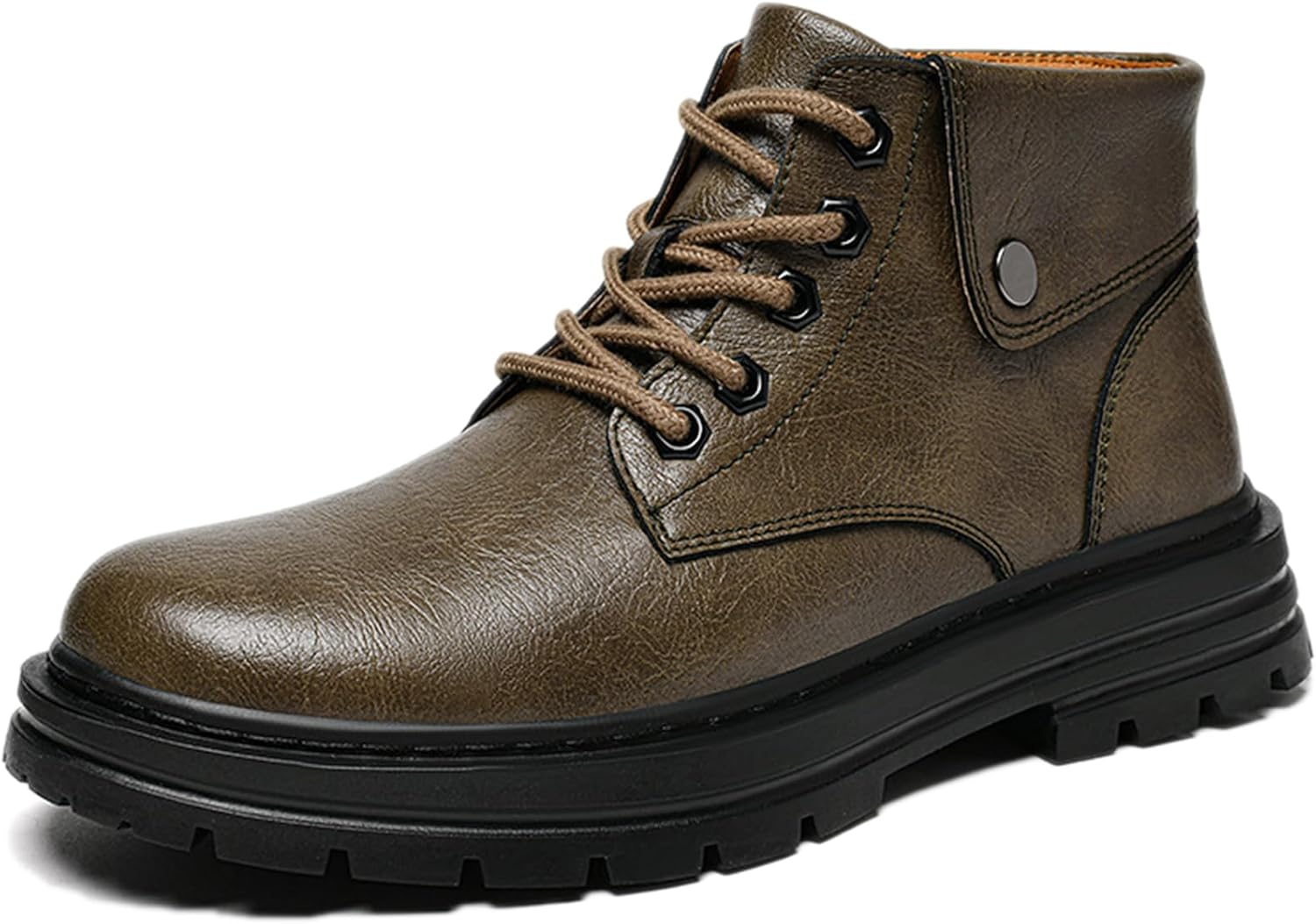 Мужские ретро кожаные ботинки чукка на платформе с шнуровкой, удобные, с меховой подкладкой, массивной рельефной подошвой, водонепроницаемые, повседневные оксфорды, средние ботинки для мотоциклиста Adkgbe, хаки
Мужские ретро кожаные ботинки чукка на платформе с шнуровкой, удобные, с меховой подкладкой, массивной рельефной подошвой, водонепроницаемые, повседневные оксфорды, средние ботинки для мотоциклиста Adkgbe, хаки