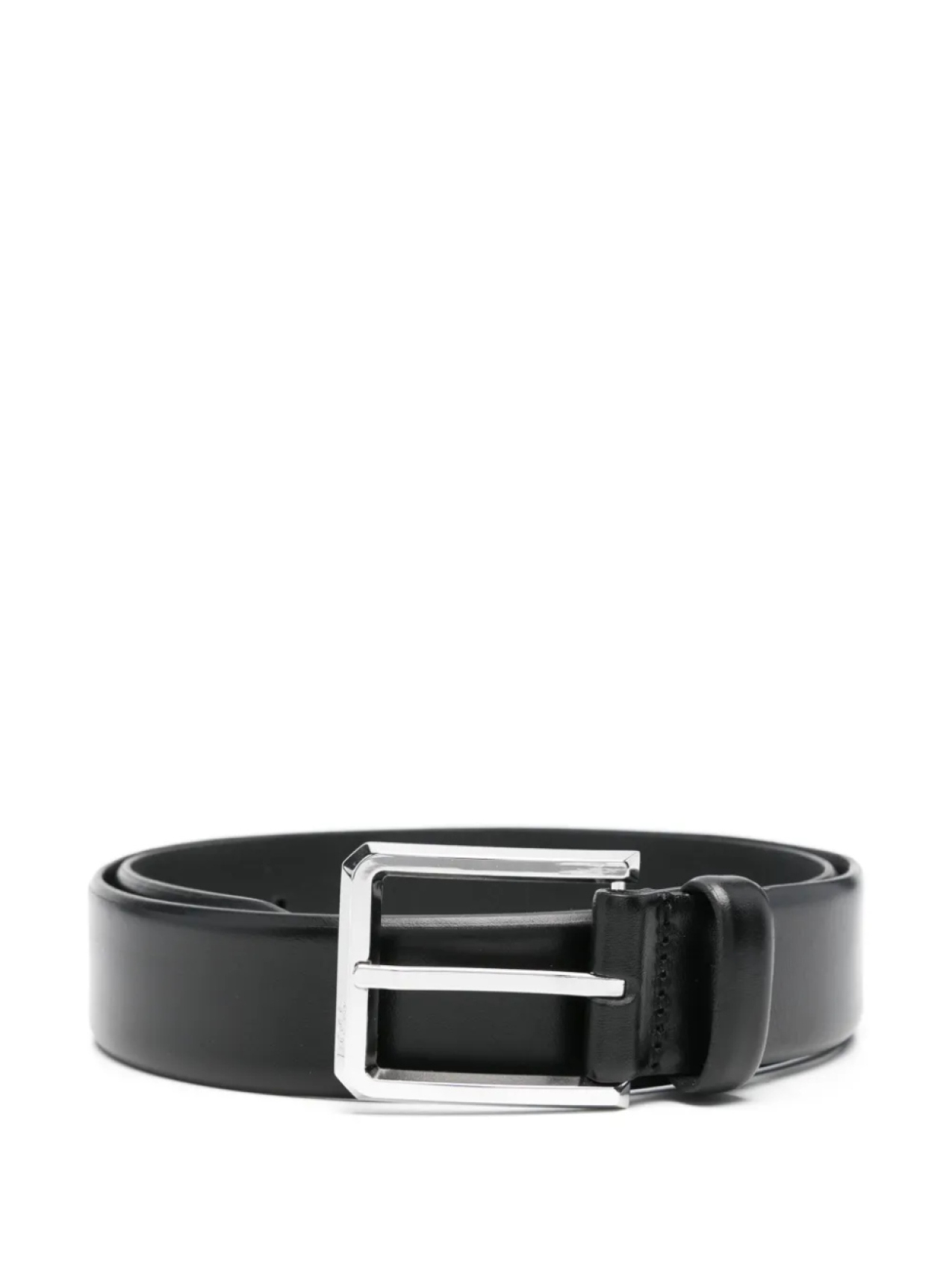 Ремень с фирменной пряжкой BOSS, черный
Ремень с фирменной пряжкой BOSS, черный