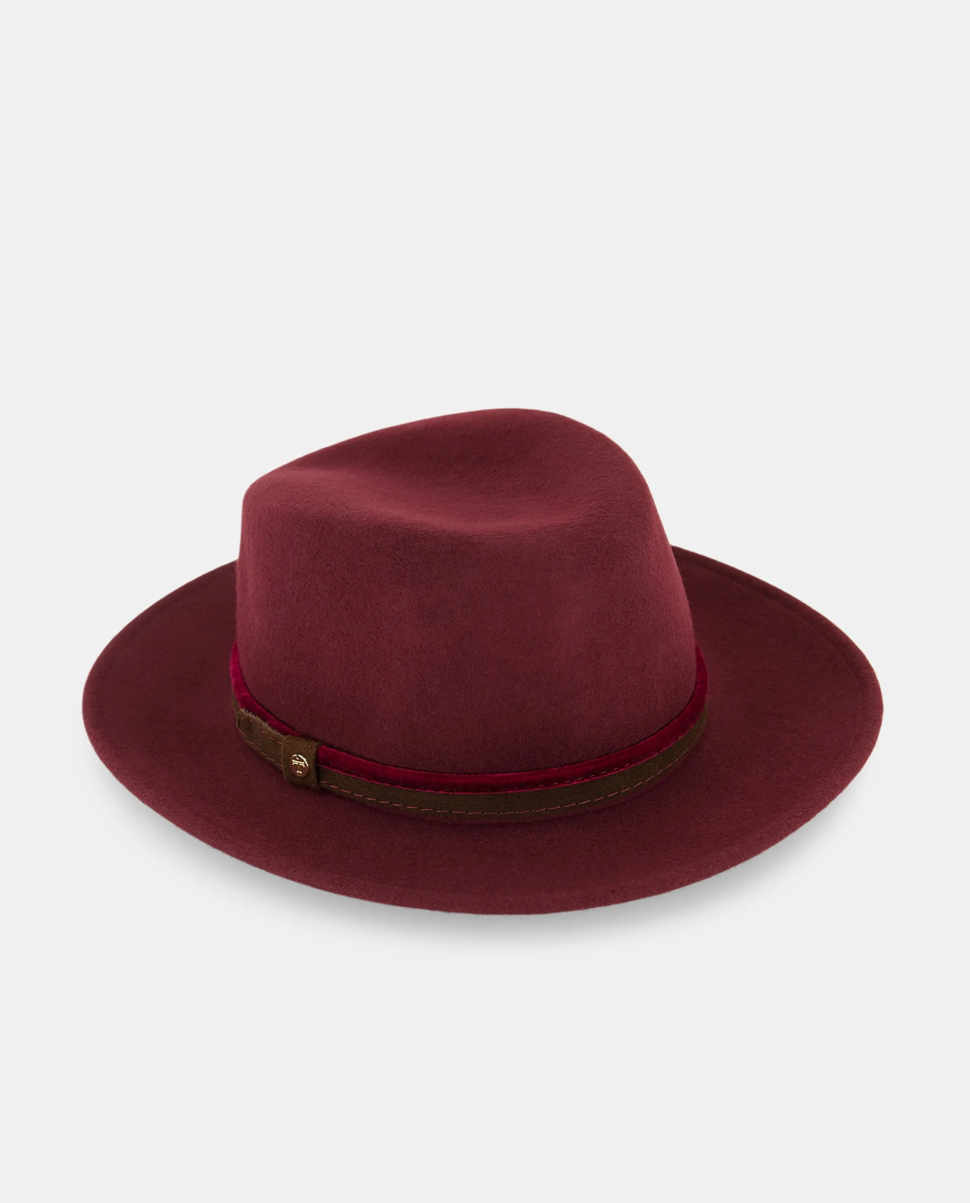 Шляпа с бархатной лентой Latouche, бордовый
Шляпа с бархатной лентой Latouche, бордовый