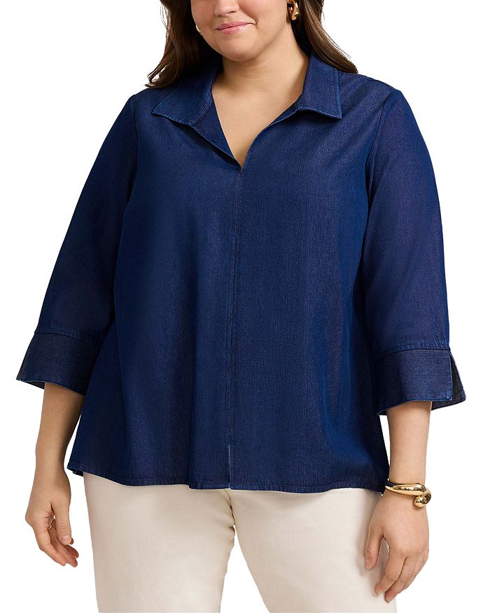 Джинсовая рубашка Agnes Foxcroft Plus, синий
Джинсовая рубашка Agnes Foxcroft Plus, синий