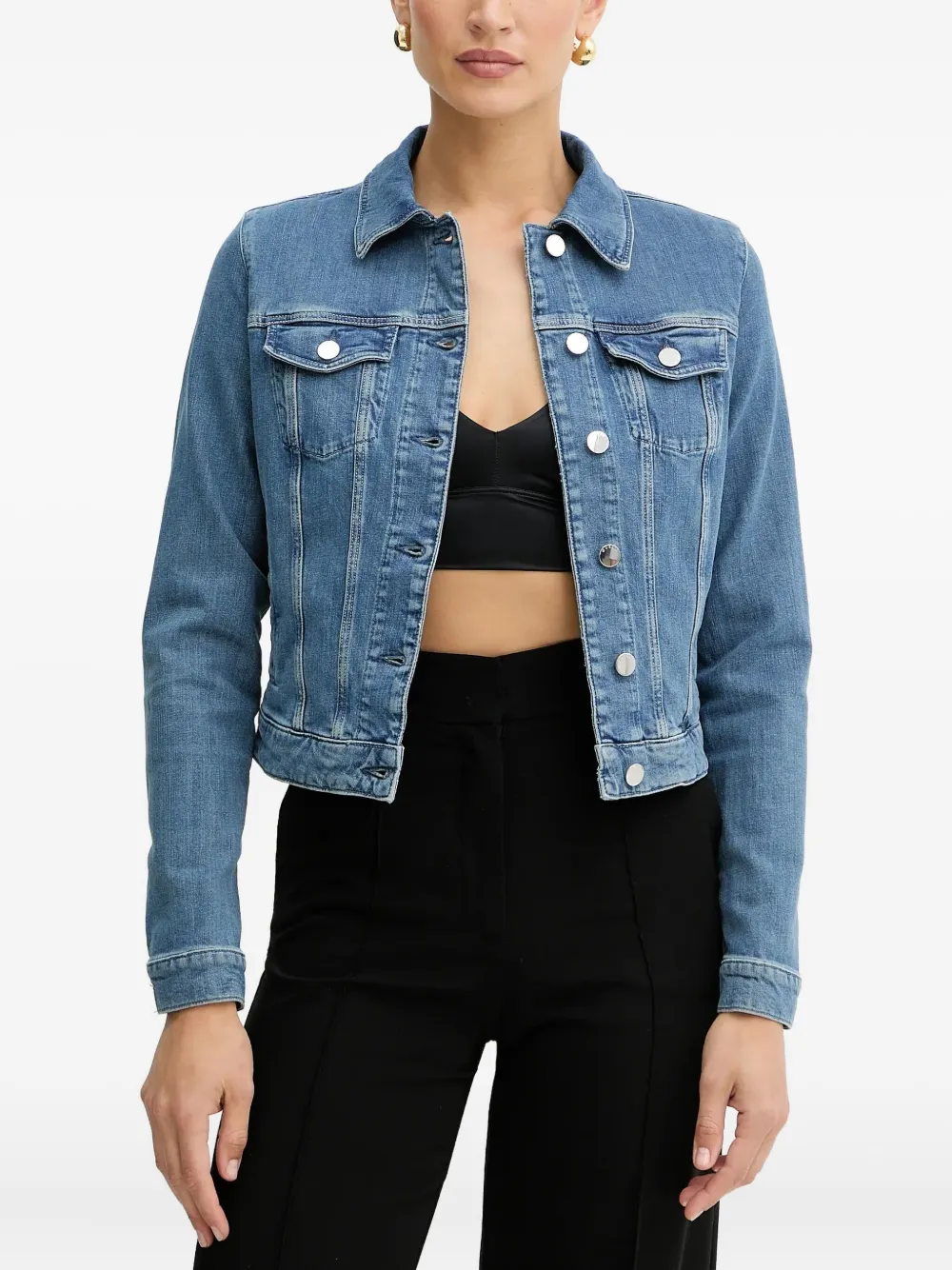 Джинсовая куртка со шнуровкой GUESS USA, синий
Джинсовая куртка со шнуровкой GUESS USA, синий