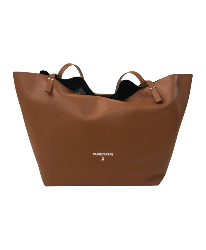 Сумка для покупок из кожи с покрытием, изготовленная из смолы. Patrizia Pepe, коричневый
Сумка для покупок из кожи с покрытием, изготовленная из смолы. Patrizia Pepe, коричневый