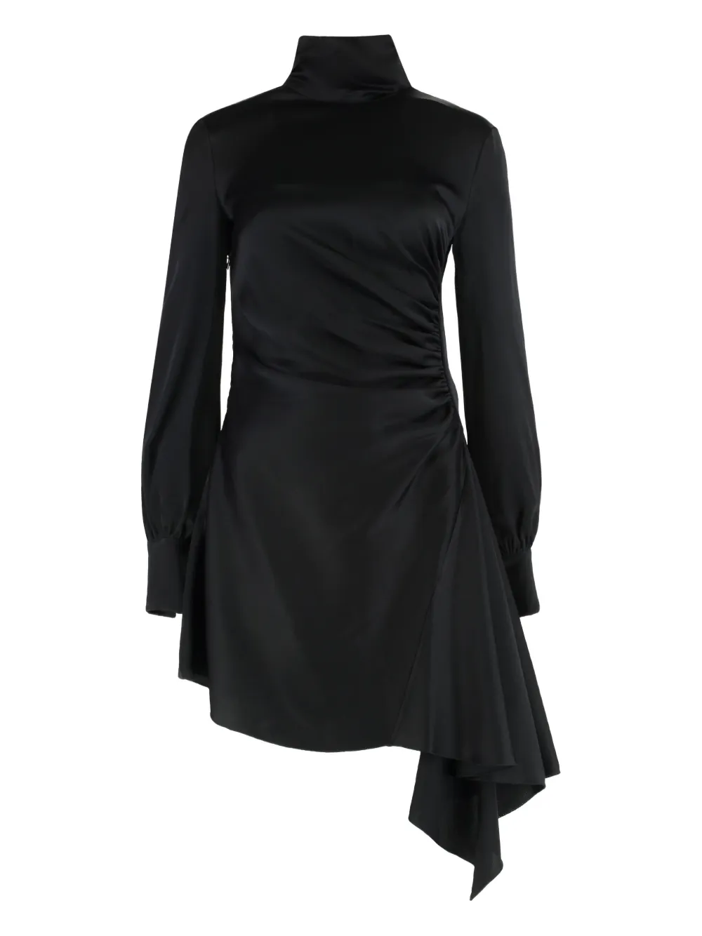 Мини-платье с оборками и высоким воротником Les Filles D'Eva, черный
Мини-платье с оборками и высоким воротником Les Filles D'Eva, черный