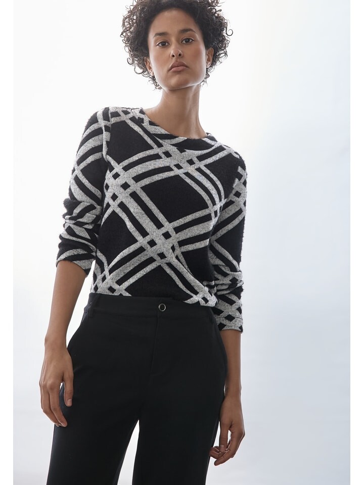 Пуловер Street One Pullover, цвет Schwarz/Grau
Пуловер Street One Pullover, цвет Schwarz/Grau