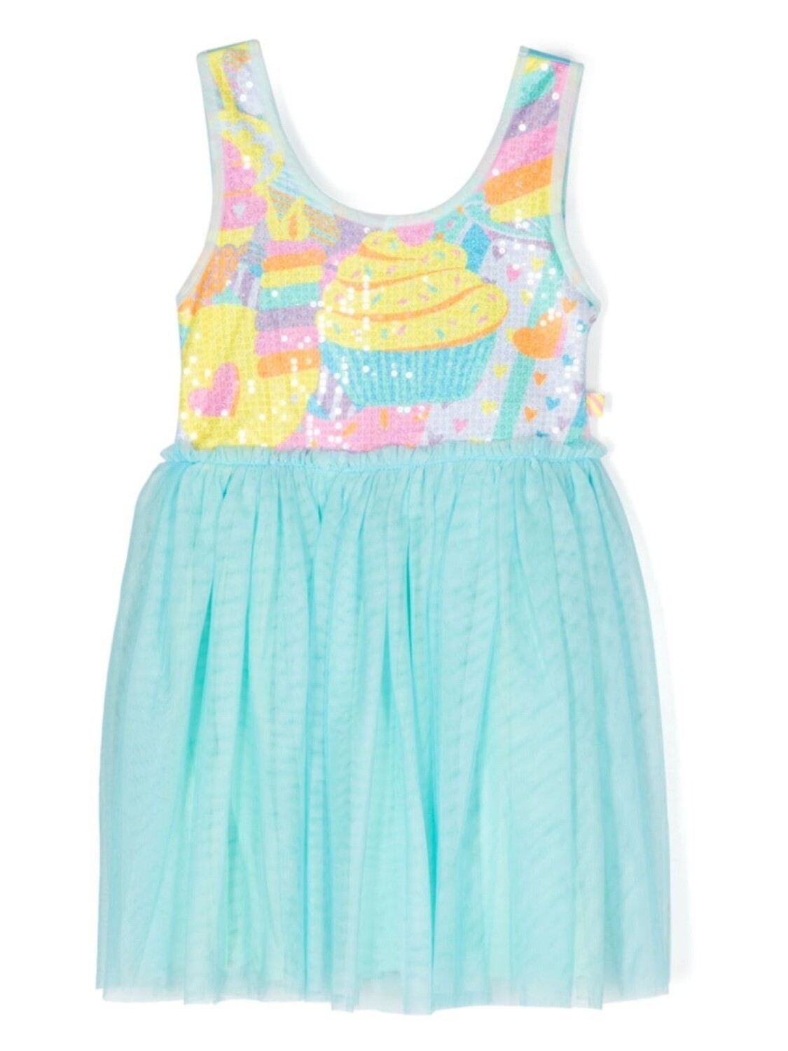 Billieblush платье из тюля с пайетками, синий 
Billieblush платье из тюля с пайетками, синий