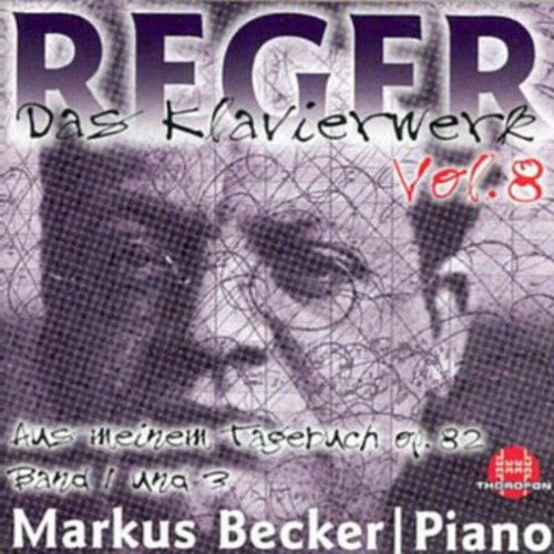 CD диск Reger / Becker: Piano Works 8
CD диск Reger / Becker: Piano Works 8