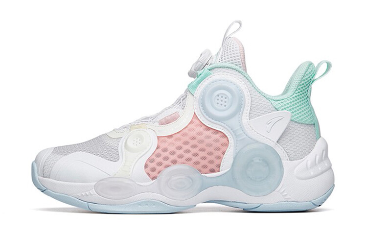 Детские баскетбольные кроссовки GS Mid-top ANTA Белый/Пресноводный зеленый Anta Kids
Детские баскетбольные кроссовки GS Mid-top ANTA Белый/Пресноводный зеленый Anta Kids