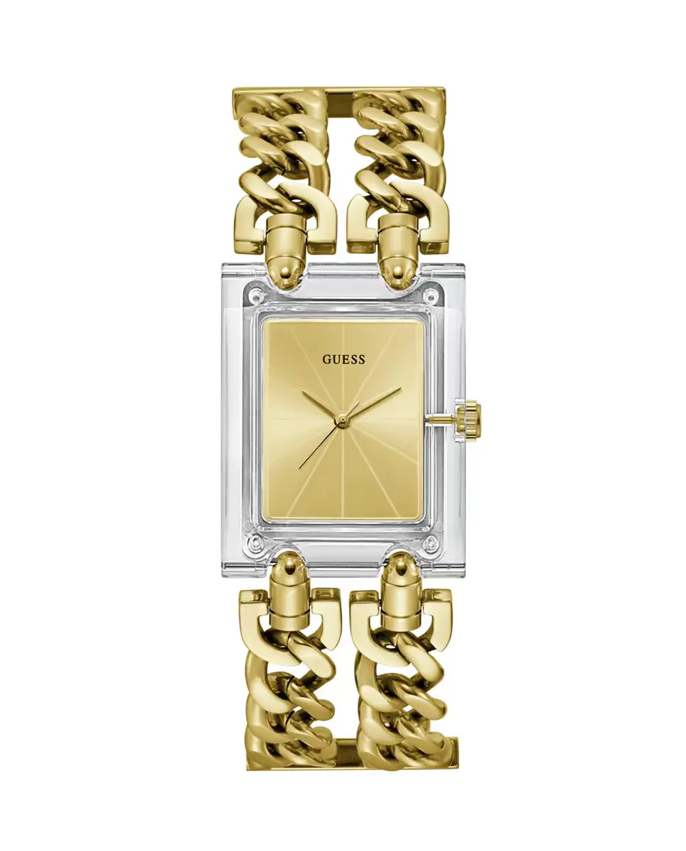 Модные стальные женские часы из тяжелого металла GW0669L1 с золотым ремешком Guess, золотой
Модные стальные женские часы из тяжелого металла GW0669L1 с золотым ремешком Guess, золотой