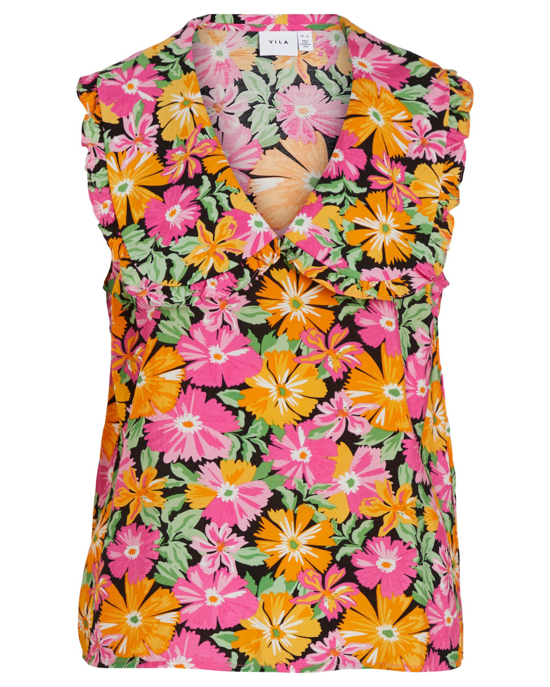 Блуза Vila Clothes без рукавов, фуксия
Блуза Vila Clothes без рукавов, фуксия