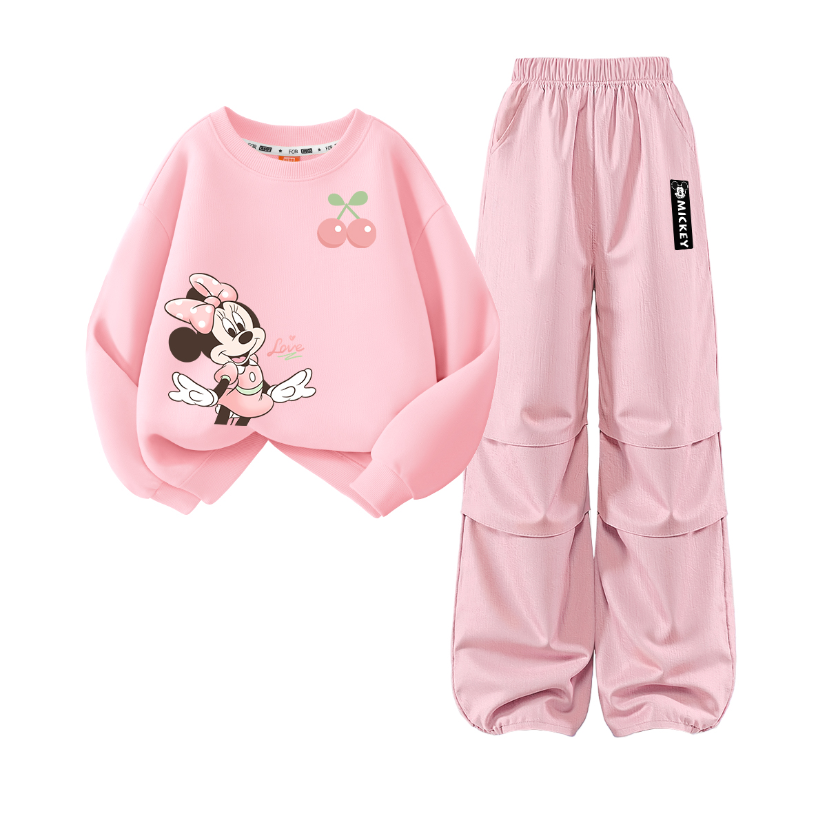 Детская повседневная спортивная одежда Disney, розовый
Детская повседневная спортивная одежда Disney, розовый