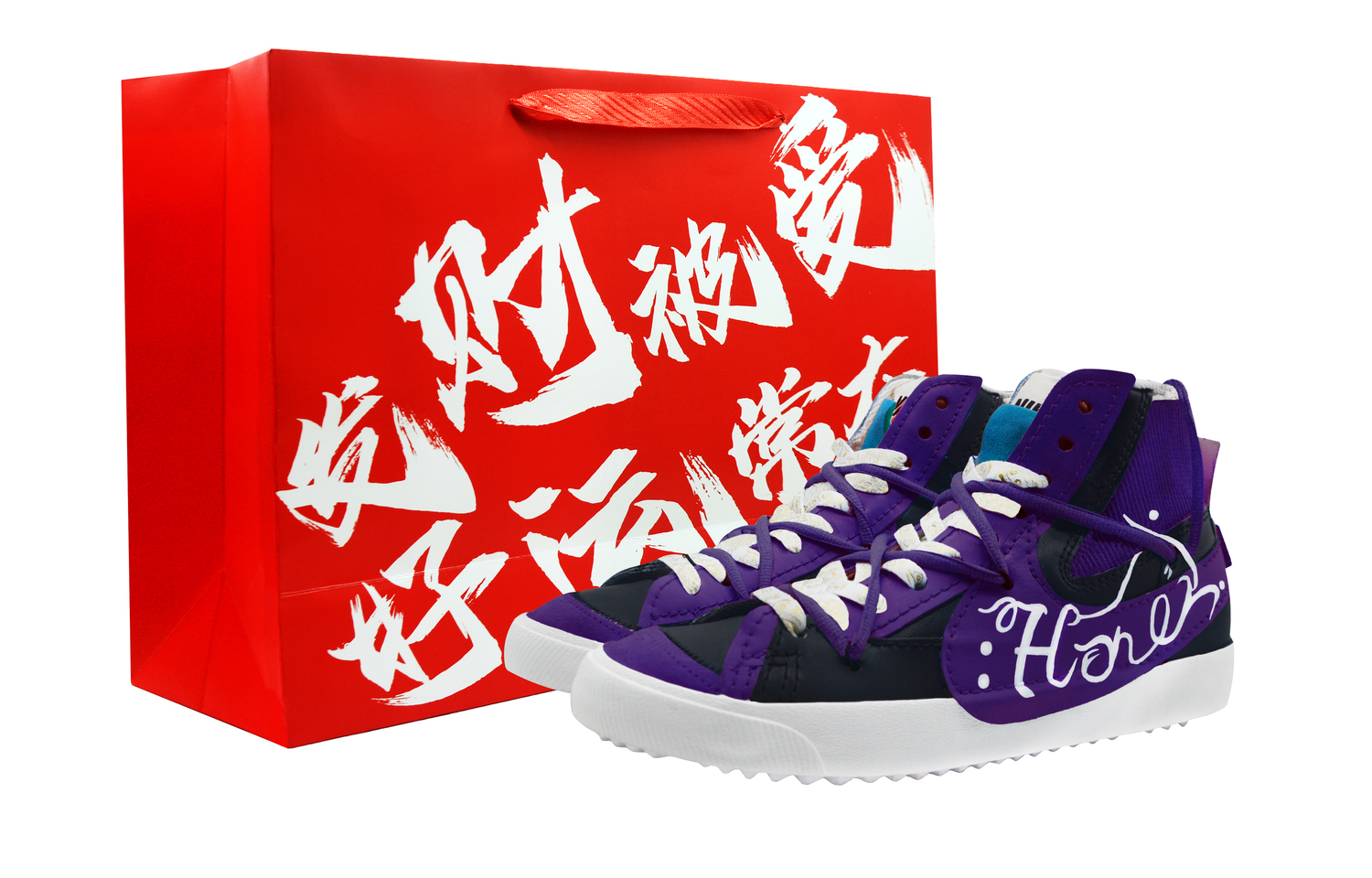 Nike Блейзер Chubby Little Craftsman устойчивые к истиранию мид-топ скейтборд кроссовки унисекс фиолетовый черный
Nike Блейзер Chubby Little Craftsman устойчивые к истиранию мид-топ скейтборд кроссовки унисекс фиолетовый черный