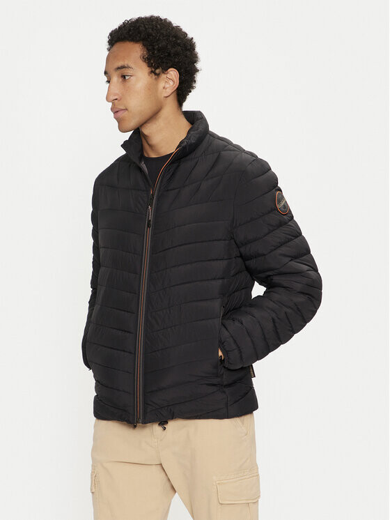 Пуховик стандартного кроя Napapijri, черный
Пуховик стандартного кроя Napapijri, черный