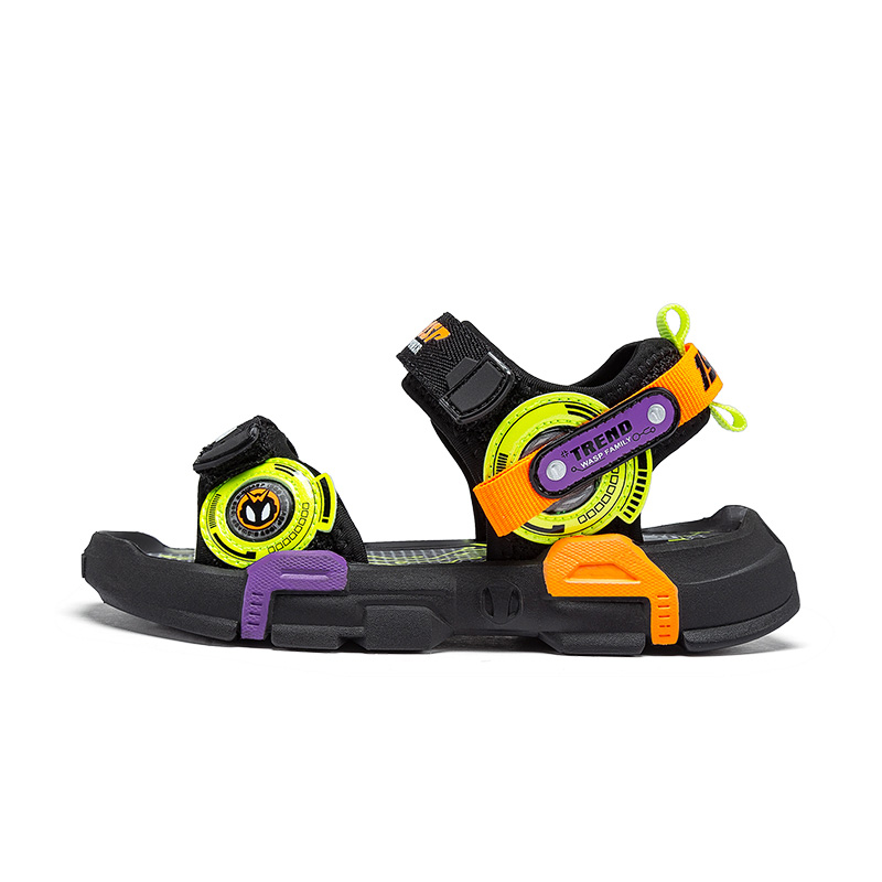 Сандалии детские и подростковые серии Mecha BIG WASP, черный/зеленый
Сандалии детские и подростковые серии Mecha BIG WASP, черный/зеленый