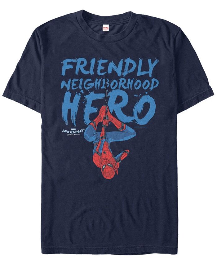 Мужская футболка с короткими рукавами «Человек-паук» Marvel «Дружелюбный герой соседства» Fifth Sun, синий
Мужская футболка с короткими рукавами «Человек-паук» Marvel «Дружелюбный герой соседства» Fifth Sun, синий
