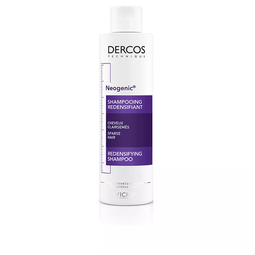 Шампунь Dercos champú neogenic redensificante Vichy Laboratoires, 200 мл.
Шампунь Dercos champú neogenic redensificante Vichy Laboratoires, 200 мл.