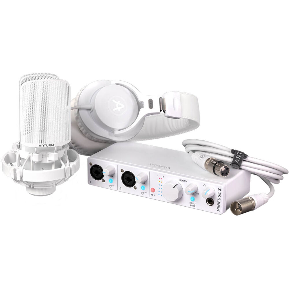 Arturia Minifuse Recording Pack (белый)
Arturia Minifuse Recording Pack (белый)