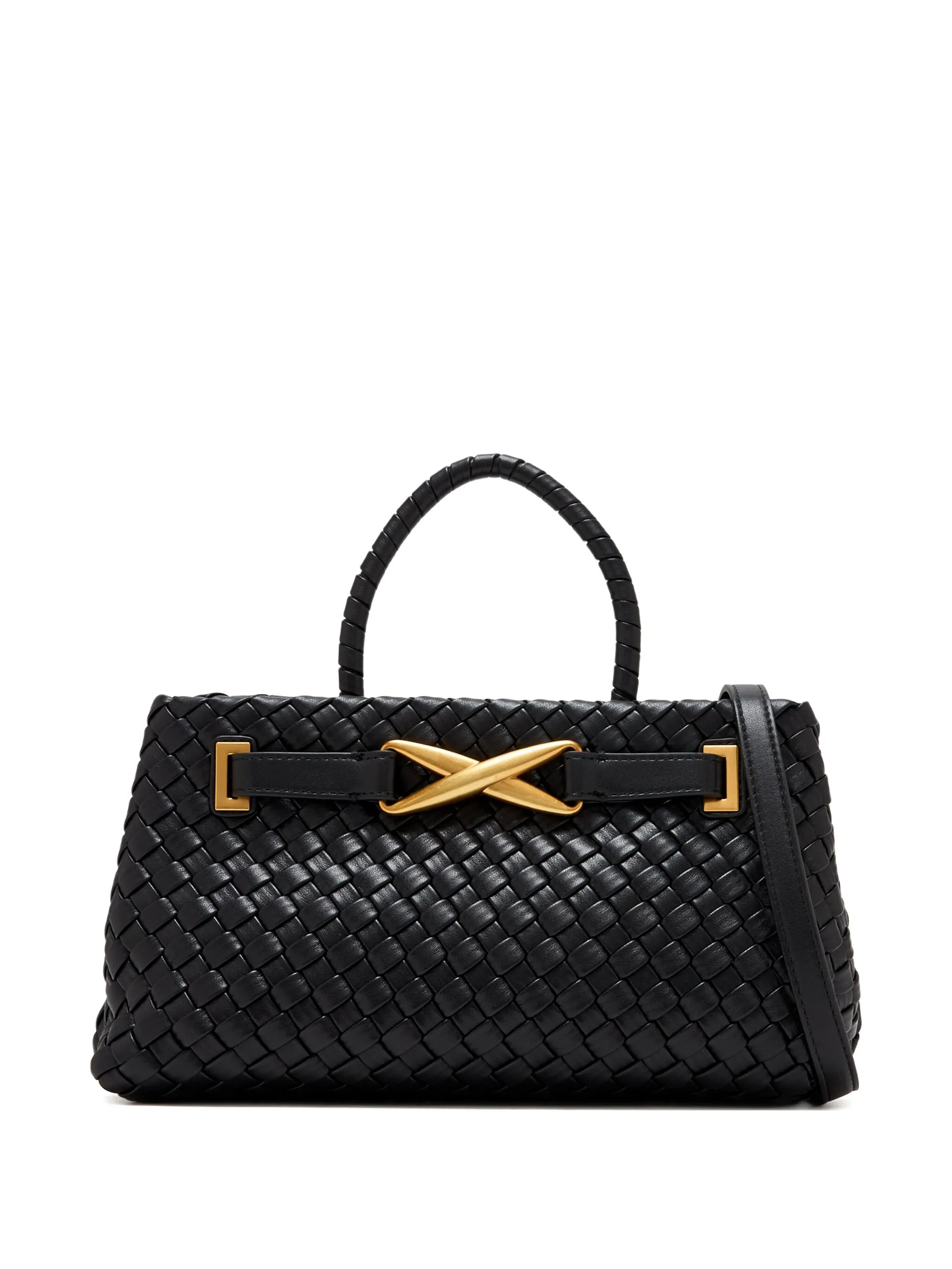 Плетеная сумка-тоут Jw Pei, черный
Плетеная сумка-тоут Jw Pei, черный