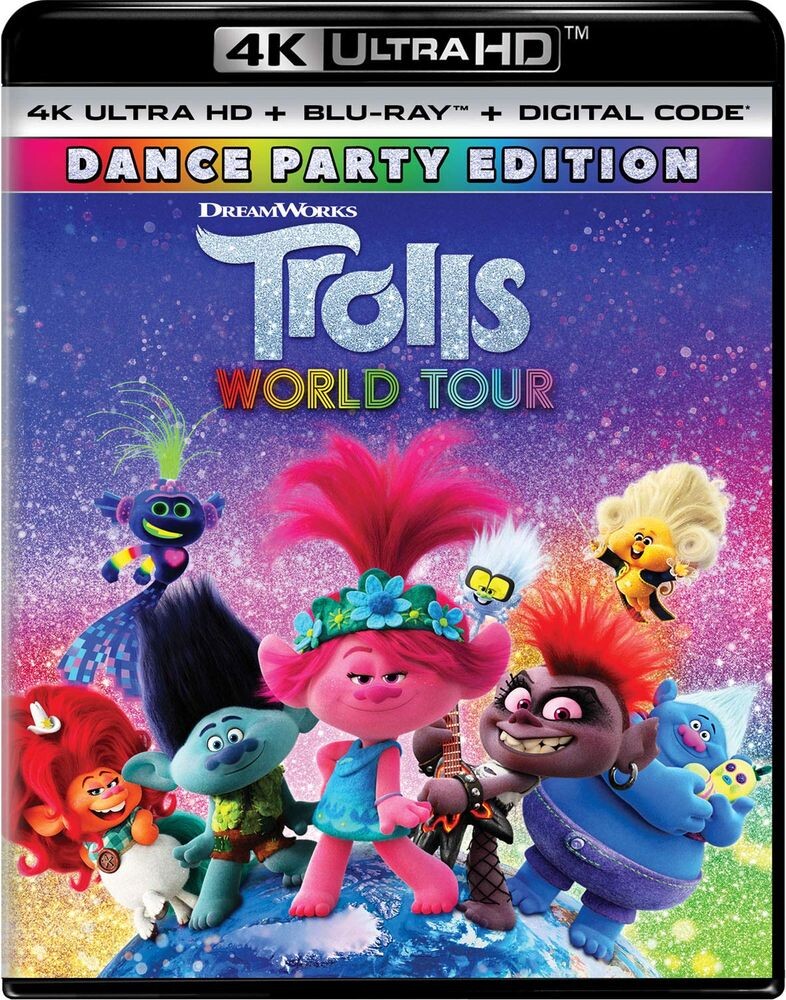 Диск 4K Ultra HD Trolls World Tour
Диск 4K Ultra HD Trolls World Tour