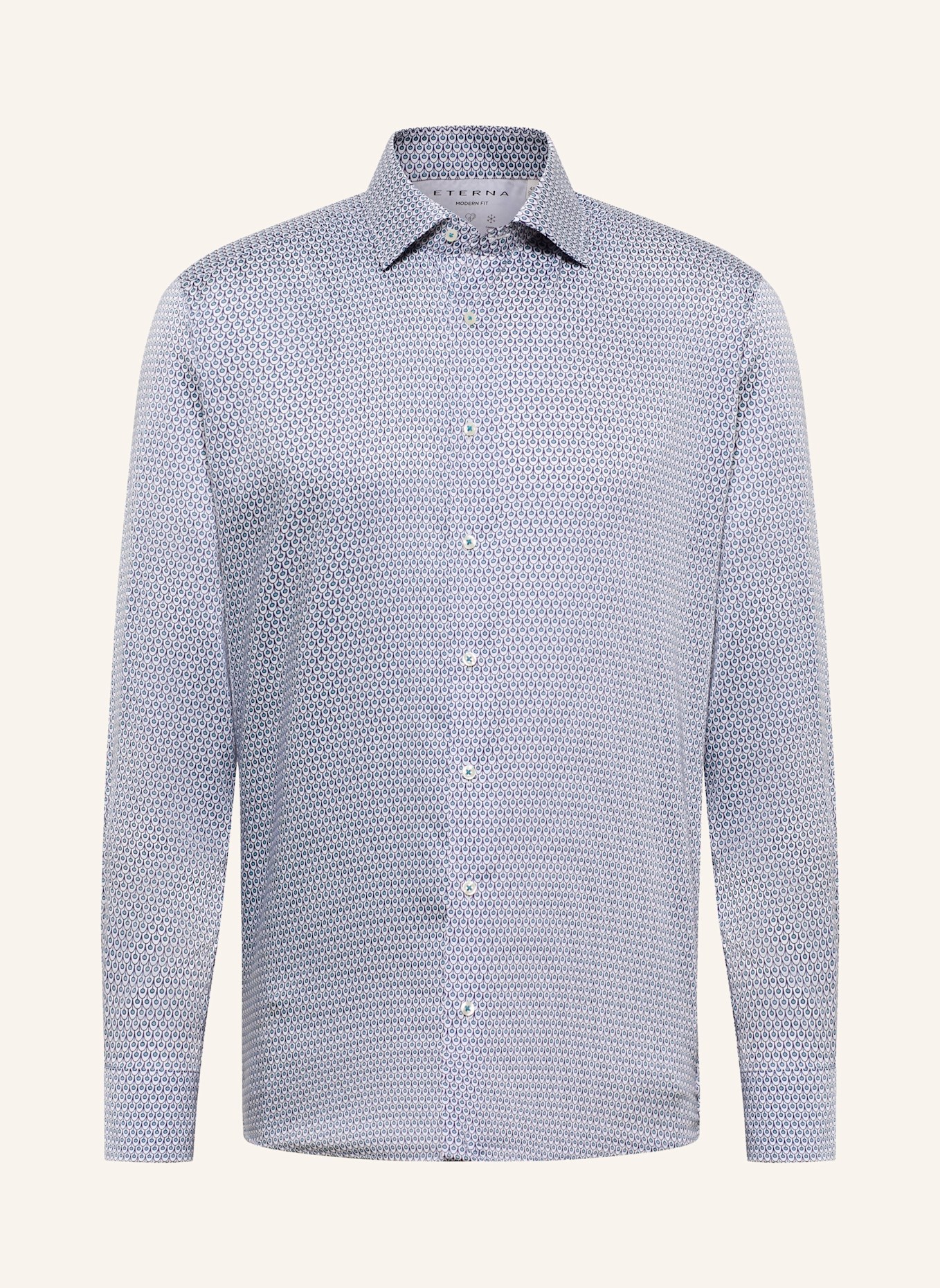 Современная рубашка Eterna, зеленый
Современная рубашка Eterna, зеленый