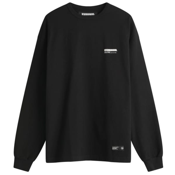 Классическая футболка с длинными рукавами и логотипом Neighborhood, черный
Классическая футболка с длинными рукавами и логотипом Neighborhood, черный