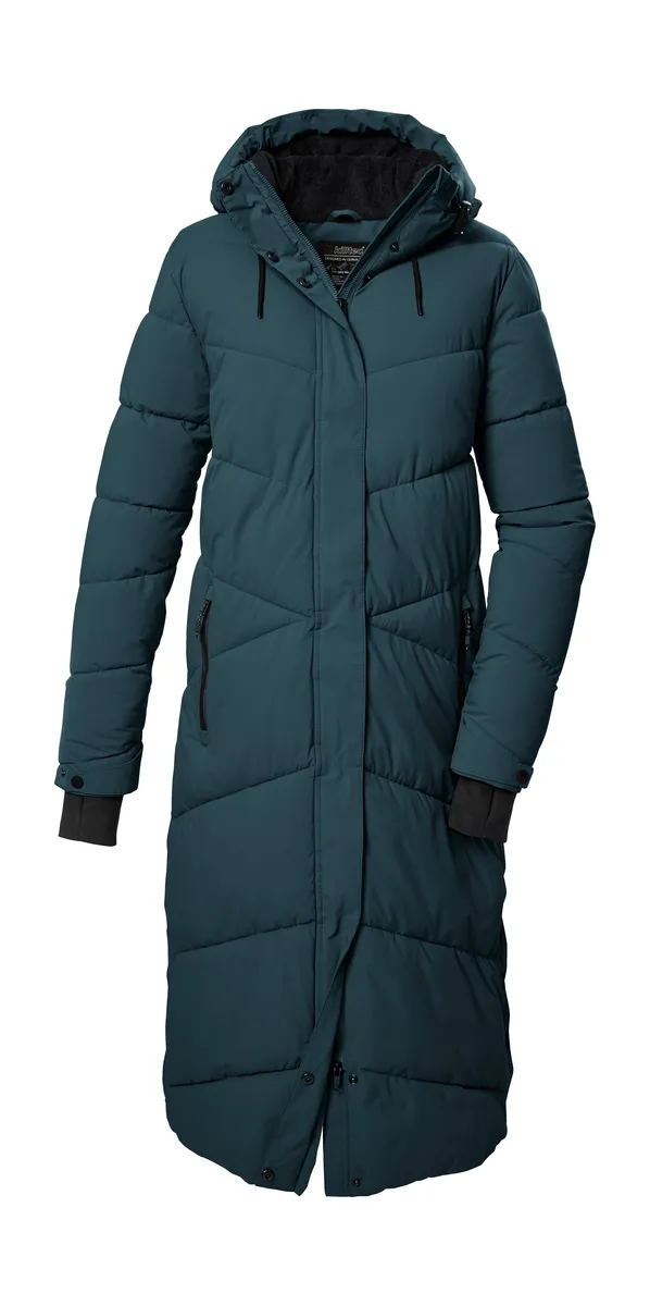 Стеганое пальто Killtec "KOW 87 WMN QLTD CT", цвет Hellpetrol
Стеганое пальто Killtec "KOW 87 WMN QLTD CT", цвет Hellpetrol