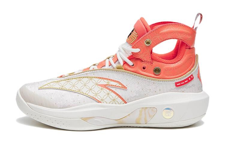 Детские баскетбольные кроссовки GS High-top белые/красные/золотые Anta Kids
Детские баскетбольные кроссовки GS High-top белые/красные/золотые Anta Kids