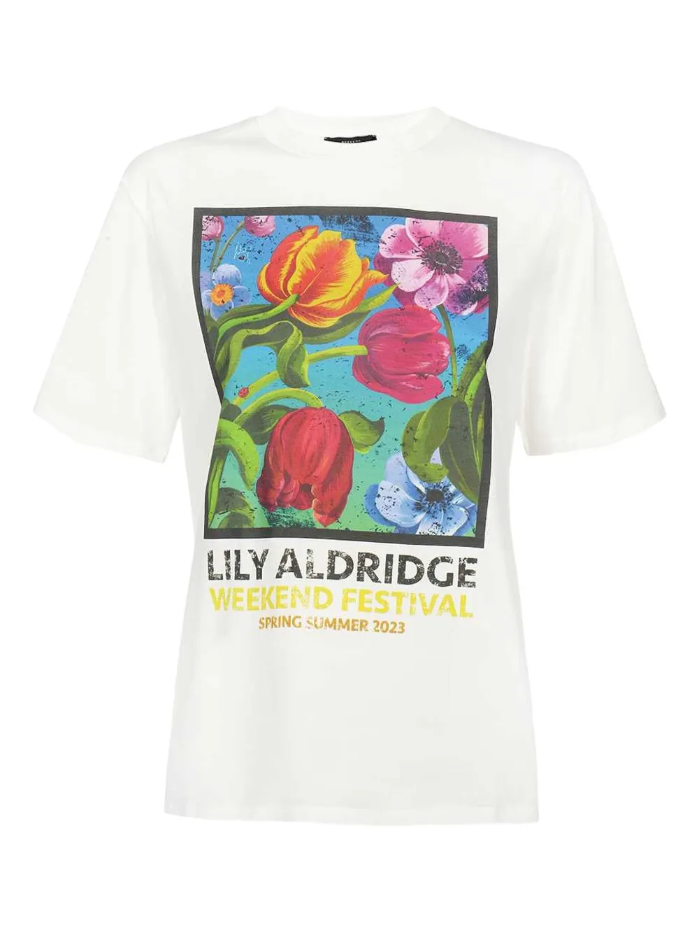 Футболка с цветочным принтом Weekend Max Mara, белый
Футболка с цветочным принтом Weekend Max Mara, белый