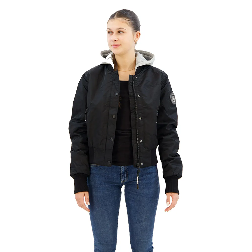 Куртка Superdry W5011654A bomber, черный
Куртка Superdry W5011654A bomber, черный