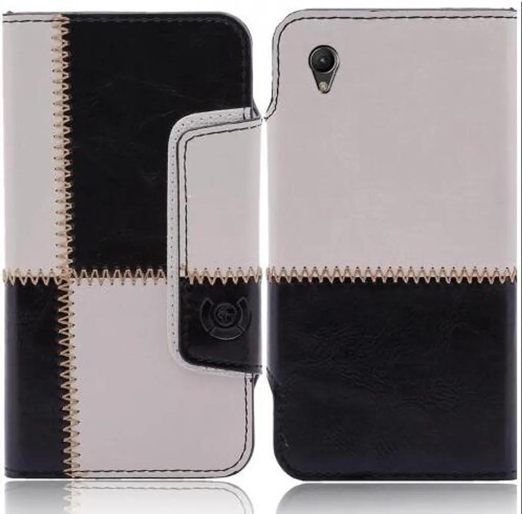 Чехол для Sony Xperia Z1 (L39h) numia книжный узор, черно-белый 
Чехол для Sony Xperia Z1 (L39h) numia книжный узор, черно-белый