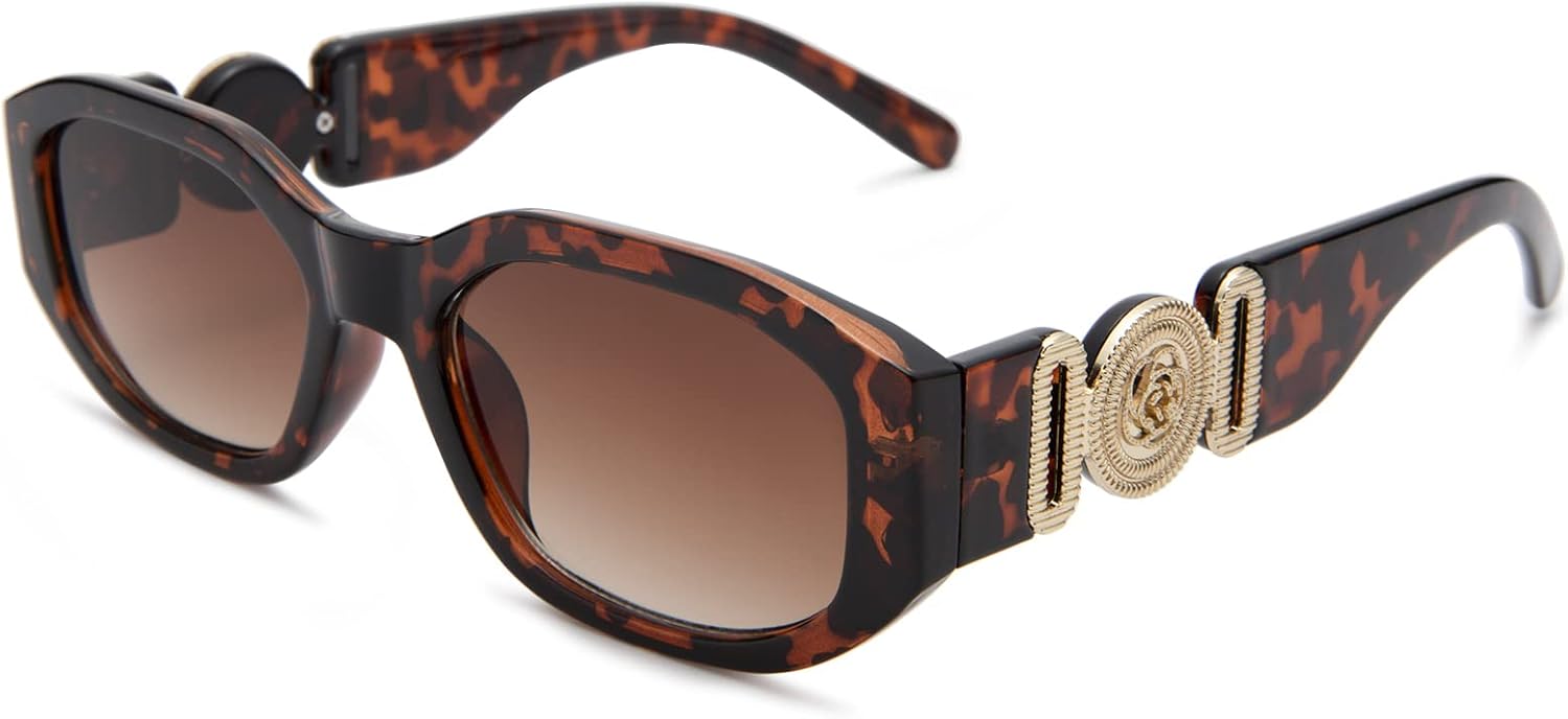 Солнцезащитные очки Hycredi прямоугольной формы для женщин и мужчин, ретро-очки для вождения, винтажный стиль 90-х, нестандартная оправа, защита UV400, C3- Leopard/Brown
Солнцезащитные очки Hycredi прямоугольной формы для женщин и мужчин, ретро-очки для вождения, винтажный стиль 90-х, нестандартная оправа, защита UV400, C3- Leopard/Brown