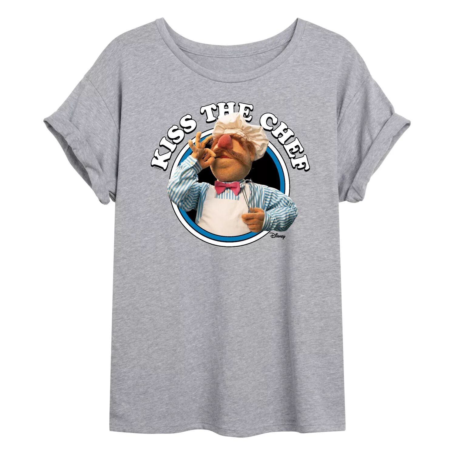 Струящаяся футболка Disney's The Muppets Juniors' Kiss The Chef Licensed Character
Струящаяся футболка Disney's The Muppets Juniors' Kiss The Chef Licensed Character