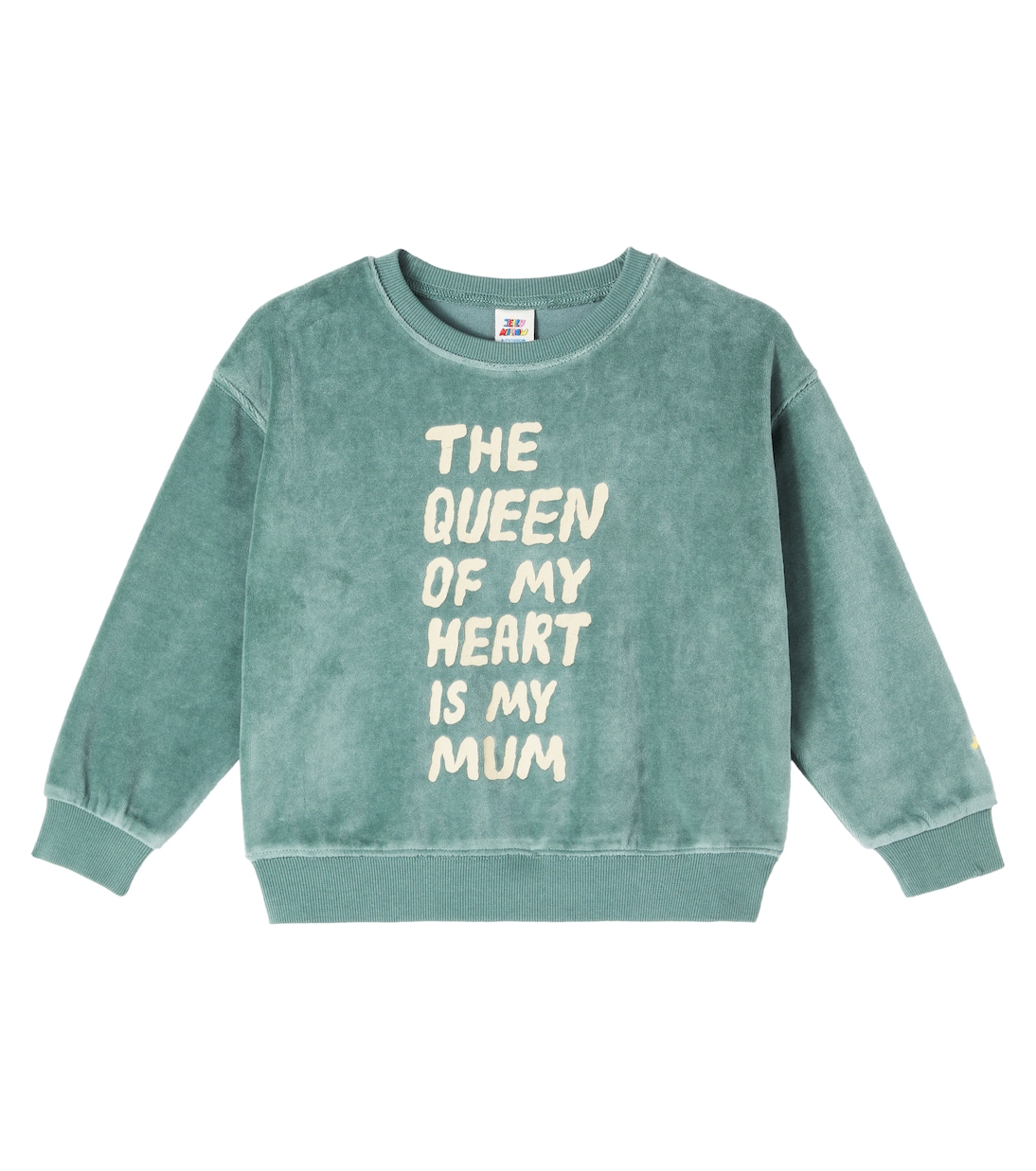 Толстовка Queen из хлопкового смесового велюра Jellymallow, хаки
Толстовка Queen из хлопкового смесового велюра Jellymallow, хаки