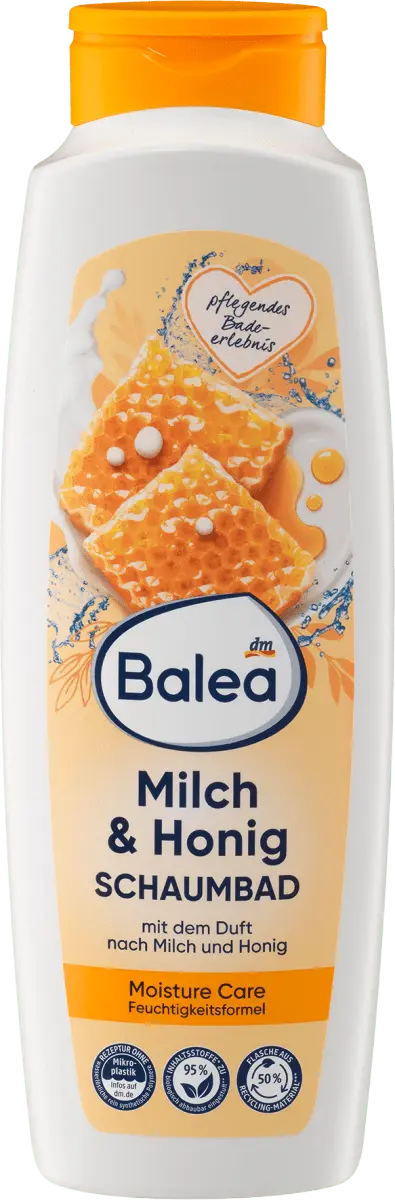 Молоко для пенной ванны Мед 750мл Balea
Молоко для пенной ванны Мед 750мл Balea