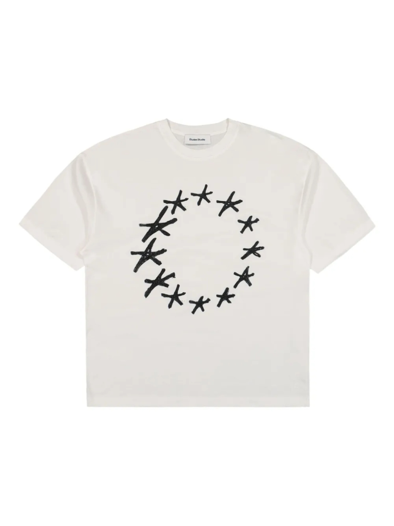 Футболка из хлопка Études Studio, белый
Футболка из хлопка Études Studio, белый