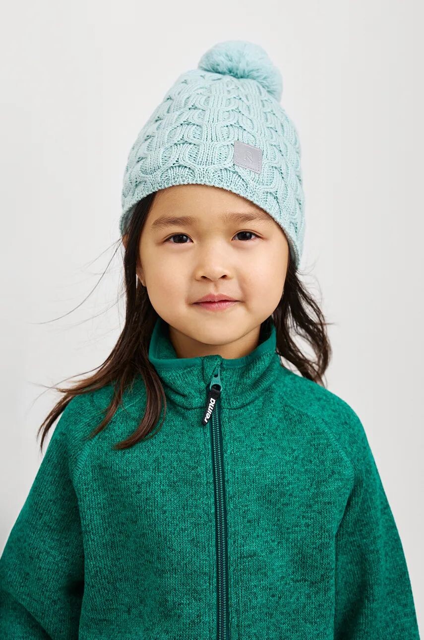 Детская хлопковая шапка Reima Nyksund, зеленый
Детская хлопковая шапка Reima Nyksund, зеленый