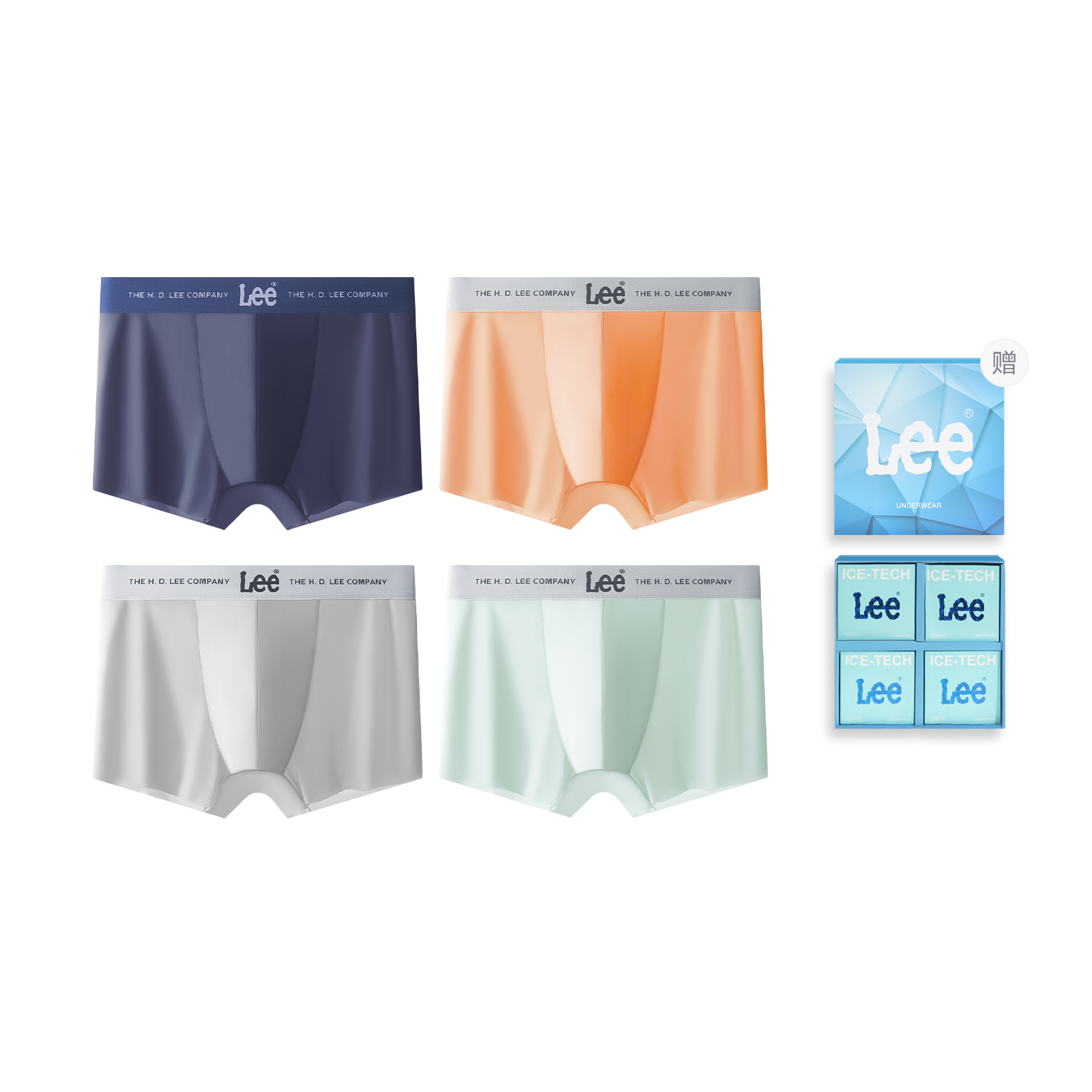 Lee Летнее белье SS23 Ice Series подарочный набор для мужчин 4 шт
Lee Летнее белье SS23 Ice Series подарочный набор для мужчин 4 шт