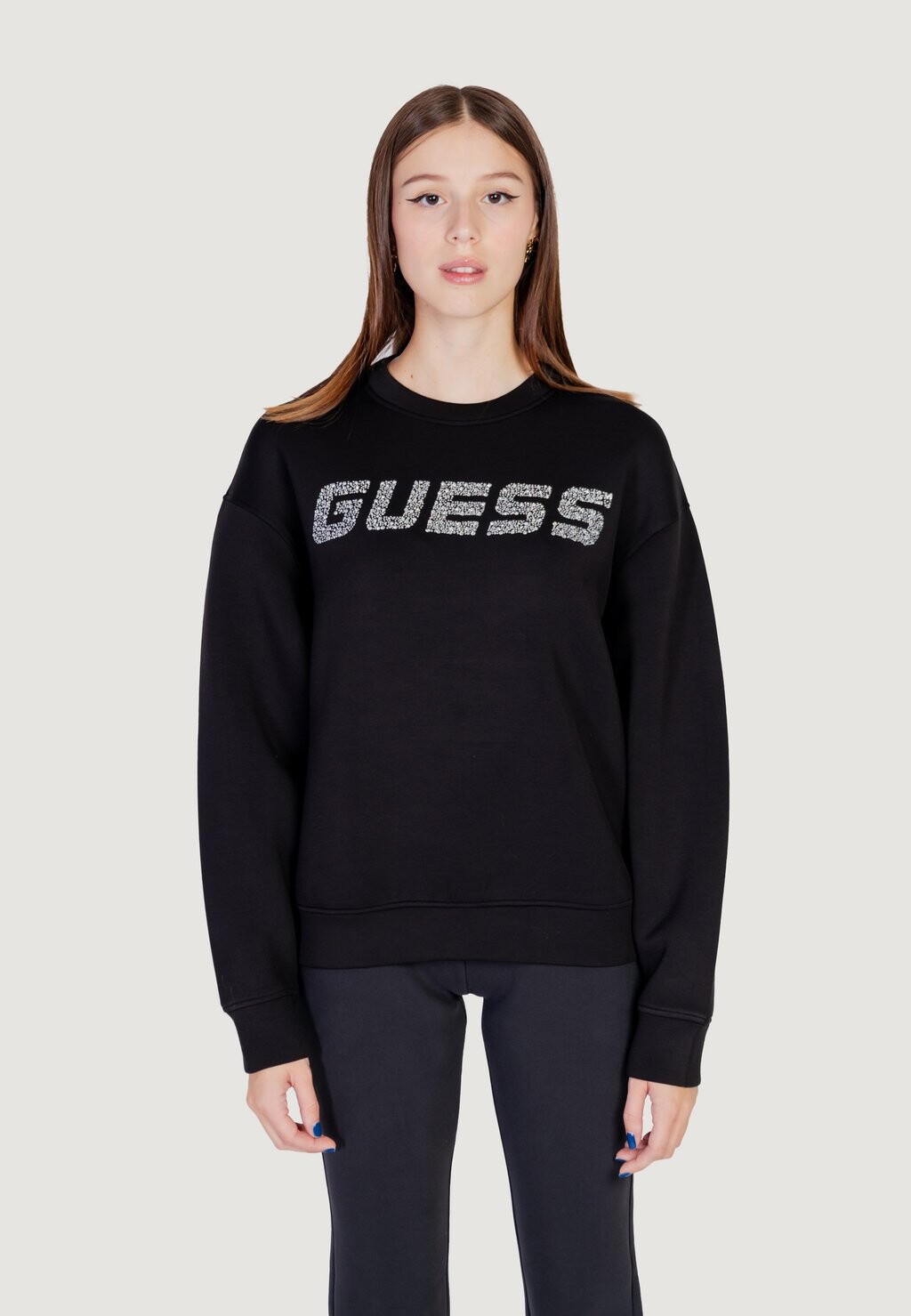 Толстовка Guess, черный 
Толстовка Guess, черный