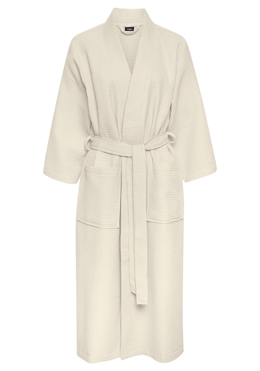 Длинный халат VIVANCE, кремовый
Длинный халат VIVANCE, кремовый