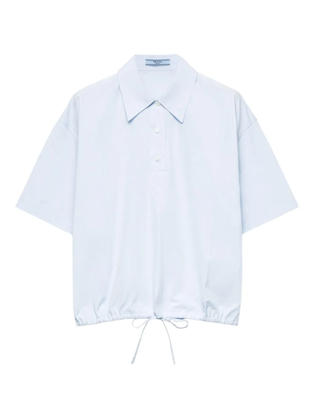 Поплиновая рубашка Prada, синий
Поплиновая рубашка Prada, синий