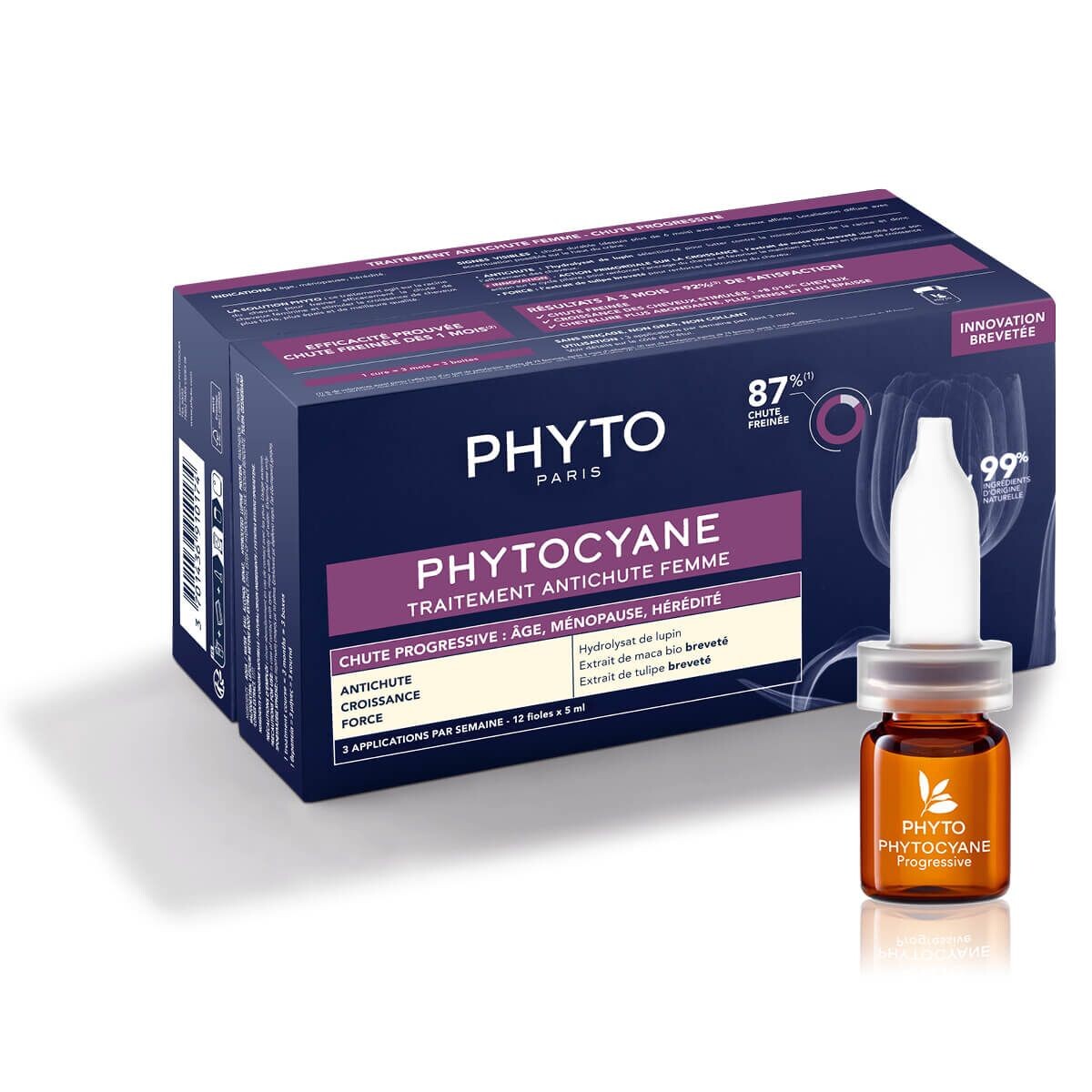 Уход за волосами для женщин Phyto Phytocyane Postępujące Wypadanie, 60 мл 
Уход за волосами для женщин Phyto Phytocyane Postępujące Wypadanie, 60 мл